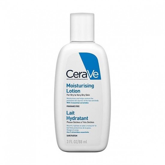 CeraVe Moisturising Lotion, Ενυδατικό Γαλάκτωμα Για Ξηρές Επιδερμίδες, 88ml