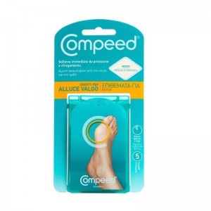 Compeed Alluce Valgo - Επιθέματα για Κότσι, 5τμχ 