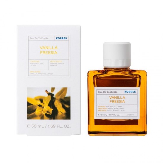 Korres Vanilla Freesia Eau De Toilette 50ml