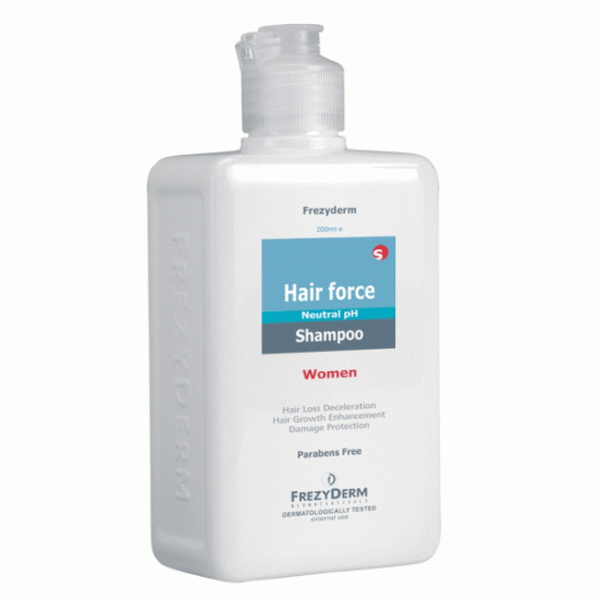 Frezyderm Hair Force Shampoo Women Σαμπουάν για την Γυναικεία Τριχόπτωση, 200ml