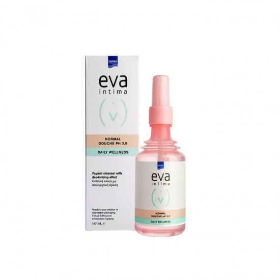 Intermed Eva Intima Normal Douche pH3.0 για Κολπική Πλύση με Αποσμητική Δράση 147ml.