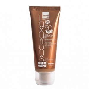 Intermed Luxurious Sun Care Silk Cover BB SPF50+ Bronze Beige Αντηλιακή Προσώπου με Χρώμα σε Bronze Απόχρωση, 75 ml