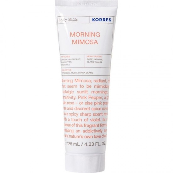 Korres Morning Mimosa Body Milk Γαλάκτωμα Σώματος Πρωϊνή Μιμόζα, 125ml