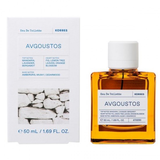 Korres Avgoustos Eau De Toilette, 50ml