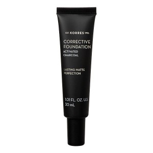 Korres Corrective Foundation SPF15 / Acf1 με Ενεργό Άνθρακα - Διορθωτικο Make Up Για Μετριες Ατελειες 30ml