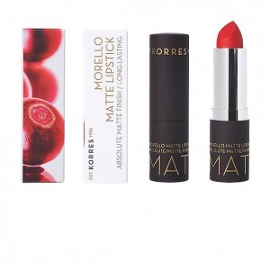 Korres Morello Matte Lipstick No 53 Sweet Chili Ματ Κραγιόν με Αναλλοίωτη Διάρκεια, 3,5ml