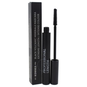 Korres Black Volcanic Minerals Professional Length Mascara No 01 Black, 7.5ml