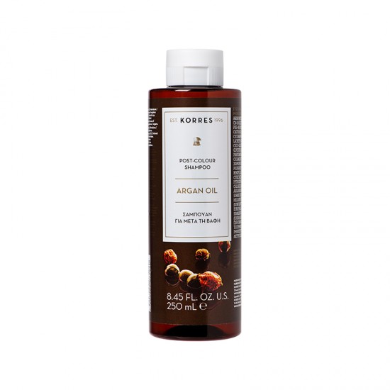 Korres Argan Oil Shampoo Σαμπουάν για Μετά την Βαφή, 250ml