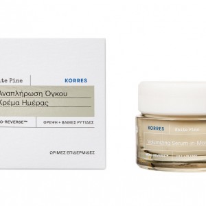 Korres White Pine Volumizing Serum-in-Moisturizer Αναπλήρωση Όγκου Κρέμα Ημέρας για Κανονικές/ Μικτές Επιδερμίδες, 40ml