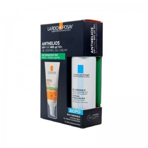 La Roche Posay Promo Anthelios UVMune 400 spf50 Oil Control Gel-cream Αντηλιακό 50ml & Eau Thermale Ιαματικό Νερό 50ml