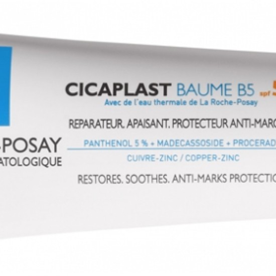 La Roche Posay Cicaplast Baume B5 SPF50 Αναπλαστική Κρέμα Προσώπου & Σώματος για Ερεθισμένο, Ευαισθητοποιημένο & με Τατουάζ Δέρμα, 40ml