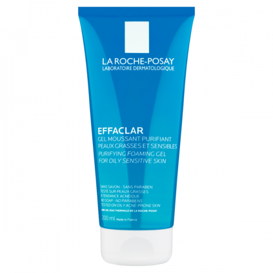 La Roche Posay Effaclar Gel Τζελ Καθαρισμού Προσώπου, 200ml