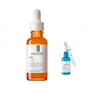 La Roche Posay Promo με Pure Vitamin C12 Serum Ορός Προσώπου για Λάμψη, 30ml & Δώρο Hyalu B5 Eye Serum Αντιρυτιδικός Ορός Ματιών, 5ml