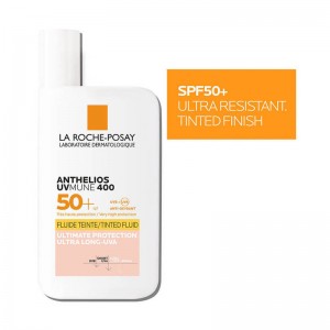 La Roche Posay Anthelios UVmune 400 Tinted Fluid Αντηλιακή Λοσιόν Προσώπου SPF50 με Χρώμα 50ml