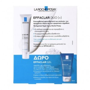 La Roche Posay Promo Pack με Effaclar Duo [+] Επανορθωτική Κρέμα για την Ακμή, 40ml & Δώρο Effaclar Gel Καθαρισμού Προσώπου, 50ml