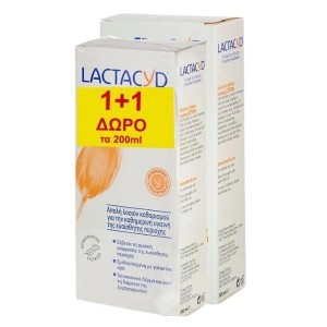 Lactacyd Classic Intimate Washing Lotion 300 ml + Δώρο Classic Intimate Washing Lotion 200 ml