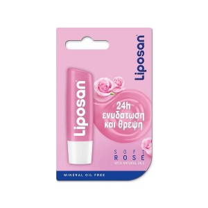 Liposan Soft Rose Lip Balm 4.8gr