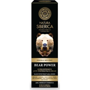  Natura Siberica Men Bear Power Αντιρυτιδική Κρέμα Προσώπου, 50ml 