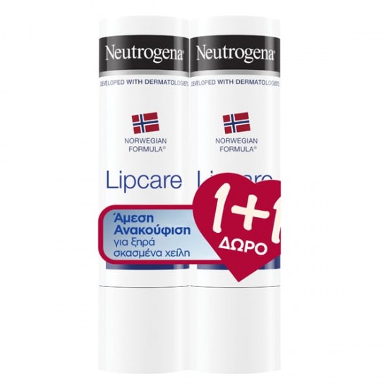 Neutrogena Norwegian Formula Lip Care Stick, 2x4.8gr 