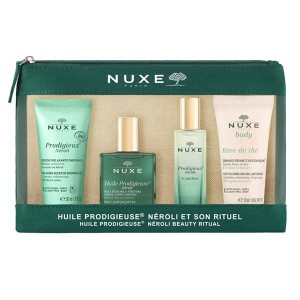 Nuxe Huile Prodigieuse Neroli Beauty Ritual Promo Huile Prodigieuse Neroli Αφρόλουτρο 30ml, Ξηρό Λάδι 30ml, Γυναικείο Άρωμα 15ml & Scrub Σώματος, 30ml