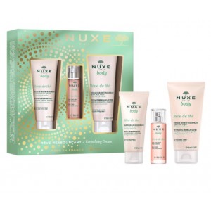 Nuxe PROMO Body Reve de The Revitalising Shower Gel Αναζωογονητικό Αφρόλουτρο 100ml - Exalting Fragrant Water Γυναικείο Άρωμα 30ml - Revitalising Granular Αναζωογονητικό Scrub Σώματος 150ml