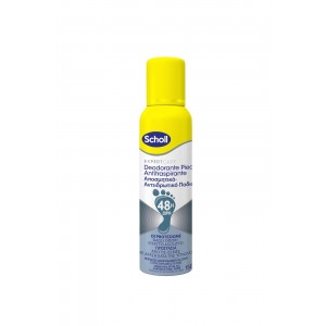 SCHOLL Expert Care Αποσμητικό και Αντιιδρωτικό Ποδιών με Προστασία από Οσμές και Δράση κατά της Υγρασίας 48H Spray, 150ml