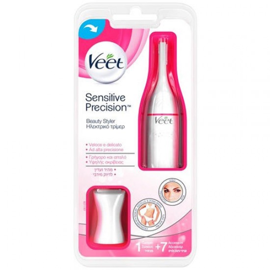 Veet Ηλεκτρική Κουρευτική Μηχανή Veet Sensitive Precision με 7 Αξεσουάρ