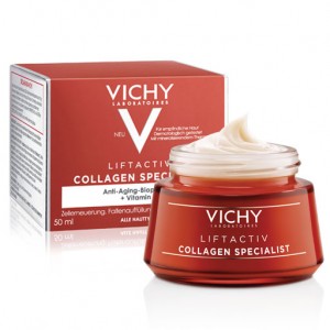 Vichy Liftactiv Collagen Specialist Αντιγηραντική Κρέμα Προσώπου με Βιοπεπτίδια με Υπέροχη Υφή, 50ml