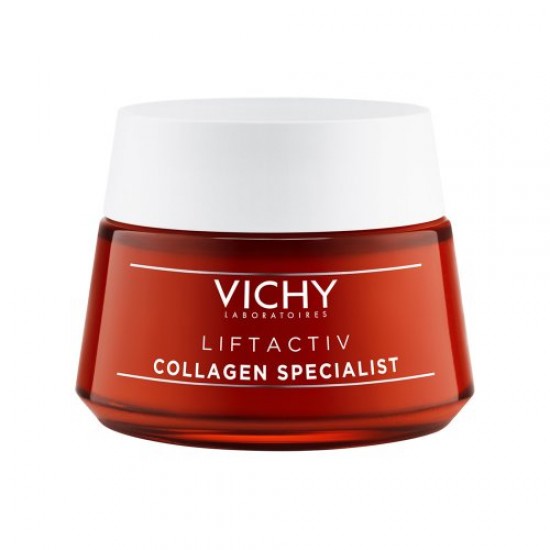 Vichy Liftactiv Collagen Specialist 24ωρη Κρέμα Προσώπου για Αντιγήρανση, Σύσφιξη & Ανάπλαση 50ml