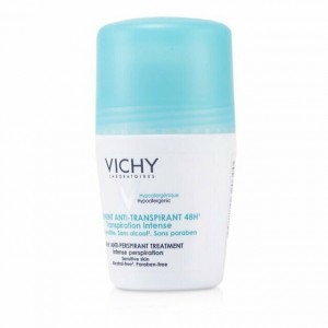 Vichy Deodorant 48h Intensive Anti-perspirant Roll-On Εντατική Αποσμητική Φροντίδα, 50ml