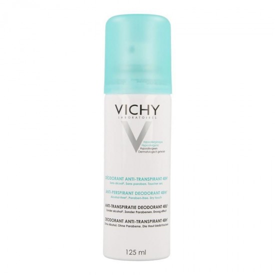 Vichy Deodorant 48h Anti-Perspirant No Marks Spray 125ml