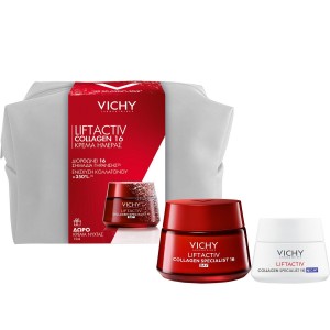 Vichy Promo Liftactiv Collagen Specialist 16 Κρέμα Ημέρας, 50ml & Δώρο Liftactiv Collagen Specialist Night Κρέμα Νύχτας, 15ml & Νεσεσέρ