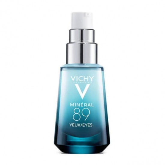 Vichy Mineral 89 Eyes Ενυδατική Κρέμα Ματιών Μειώνει τους Μαύρους Κύκλους & τις Σακούλες για Λαμπερό Βλέμμα, 15ml