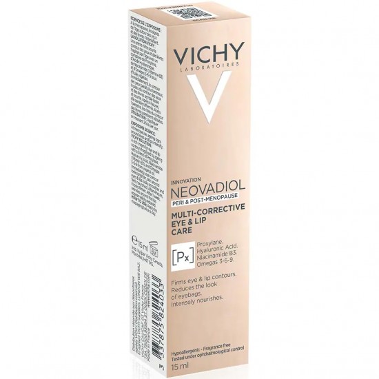 Vichy Neovadiol Gf - Lip & Eye Contour Cream Για Χείλη και Μάτια,15ml