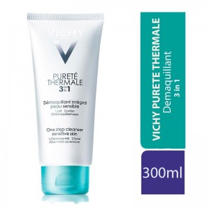 Vichy Purete Thermale 3 in 1 Γαλάκτωμα Καθαρισμού, Τονωτική Λοσιόν & Ντεμακιγιάζ Ματιών 3 σε 1, 300ml