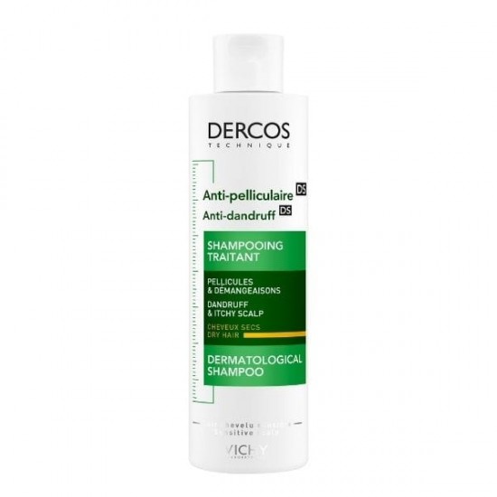 Vichy Dercos Anti Dandruff Shampoo Dry Hair Αντιπυτιριδικό Σαμπουάν για Ξηρά Μαλλιά, 200ml