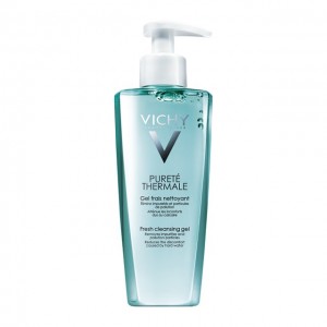 Vichy Purete Thermale Fresh Cleansing Δροσερό Gel Καθαρισμού Κατάλληλο για Ευαίσθητες Επιδερμίδες, 200ml