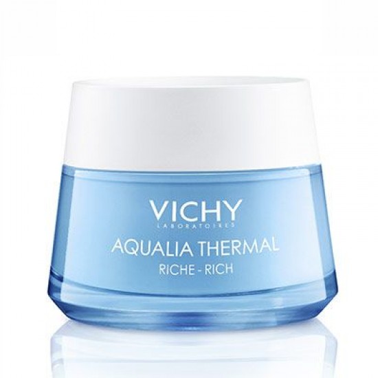 Vichy Aqualia Thermal Riche Cream Πλούσια Κρέμα για 48ωρη Eνυδάτωση για Ξηρή / Πολύ Ξηρή Επιδερμίδα, 50ml