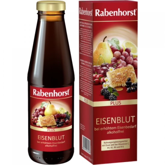 Rabenhorst Plus Eisenblut ΥΓΡΟΣ ΣΙΔΗΡΟΣ, 450ml 