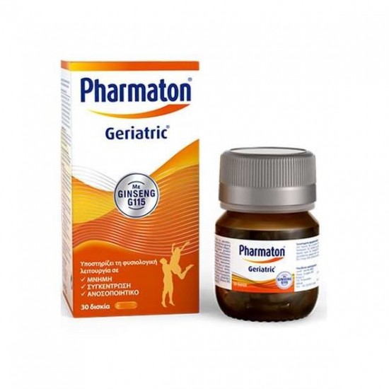 Sanofi Pharmaton Geriatric με Ginseng G115, 30Caps