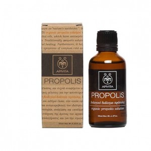 Apivita Propolis Βιολογικό Διάλυμα Πρόπολης για Ενίσχυση της Φυσικής Άμυνας με Αντισηπτικές, Αντιμικροβιακές & Αντιβιοτικές Ιδιότητες, 50ml