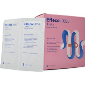 Epsilon Health Effecol 3350 Junior Οσμωτικό Υπακτικό για την Αντιμετώπιση της Περιστασιακής & Χρόνιας Δυσκοιλιότητας σε Παιδιά (>2 ετών) & Εφήβους, 12 sachets x 6.56 gr