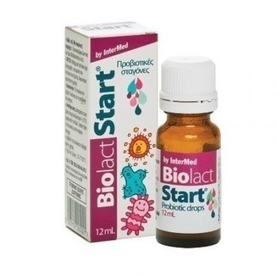 Intermed Biolact Start Προβιοτικές Σταγόνες για παιδιά, 12 ml