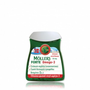 Moller's Forte Omega 3 60 κάψουλες