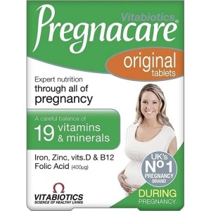 Vitabiotics Pregnacare Original Ολοκληρωμένη Σύνθεση από το 1ο Τρίμηνο Κύησης και Μετά 30 Δισκία