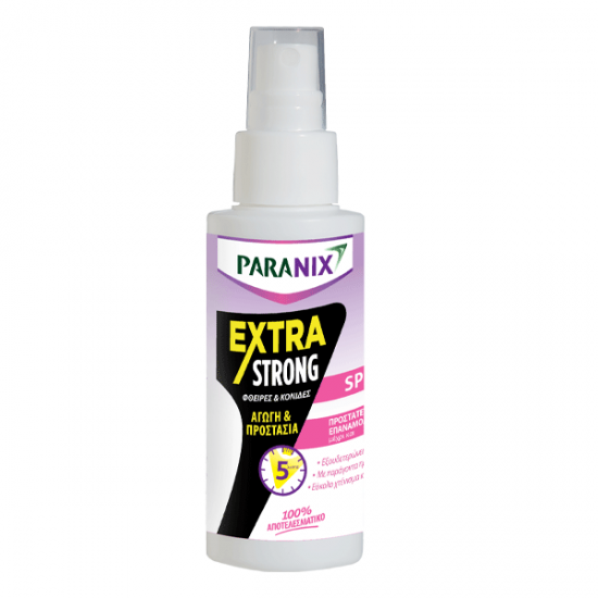 Paranix Extra Strong Spray Aγωγή Κατά των Φθειρών, 100ml