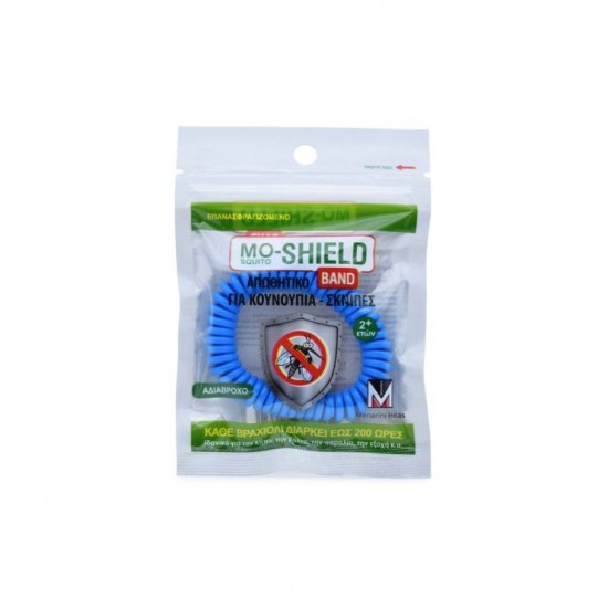 Menarini Mo-Shield Band Αντικουνουπικό Βραχιόλι Γαλάζιο, 1τμχ