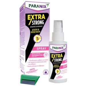 Paranix Extra Strong Spray Aγωγή Κατά των Φθειρών, 100ml