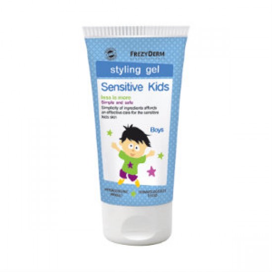 Frezyderm Sensitive Kids Styling Gel for Boys Παιδικό Ζελέ Μαλλιών, 100ml 