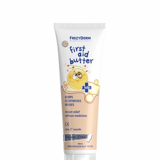 Frezyderm First Aid Butter Gel που Αντιμετωπίζει Χτυπήματα, Εκχυμώσεις & Μώλωπες για Πρόσωπο & Σώμα, 50ml